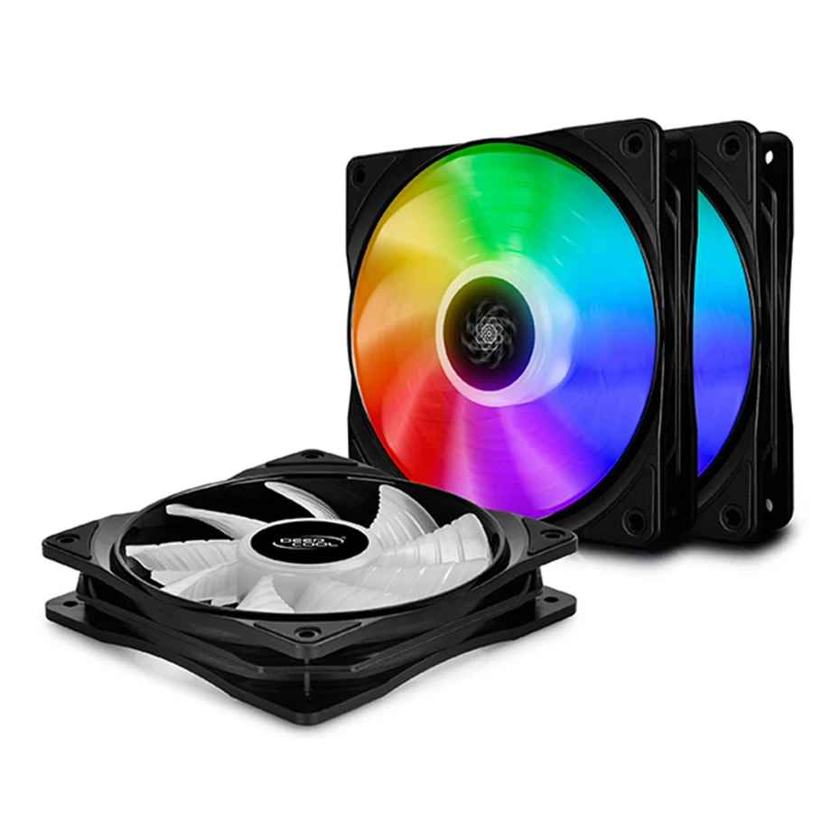 Вентилятор DEEPCOOL 3 в 1 CF120 120 мм адресуемый 5 В/3Pin RGB тихий чехол для компьютера