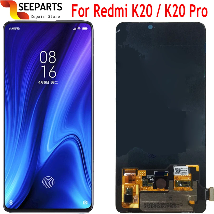 ЖК дисплей 6 39 дюйма для Xiaomi Redmi K20 Pro сенсорный экран с дигитайзером в сборе Mi 9T