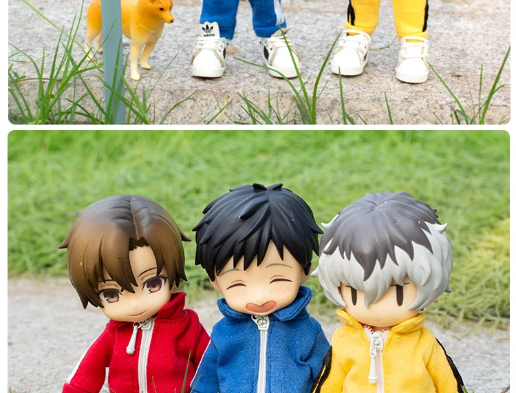 1/12 bjd Puppe Freizeit kleidung Kleidung rosa weide gelbe Farbe Mode Puppe Sportswear Accessoires für ob11,gsc,body9 obitsu 11 Puppen – Detail 4