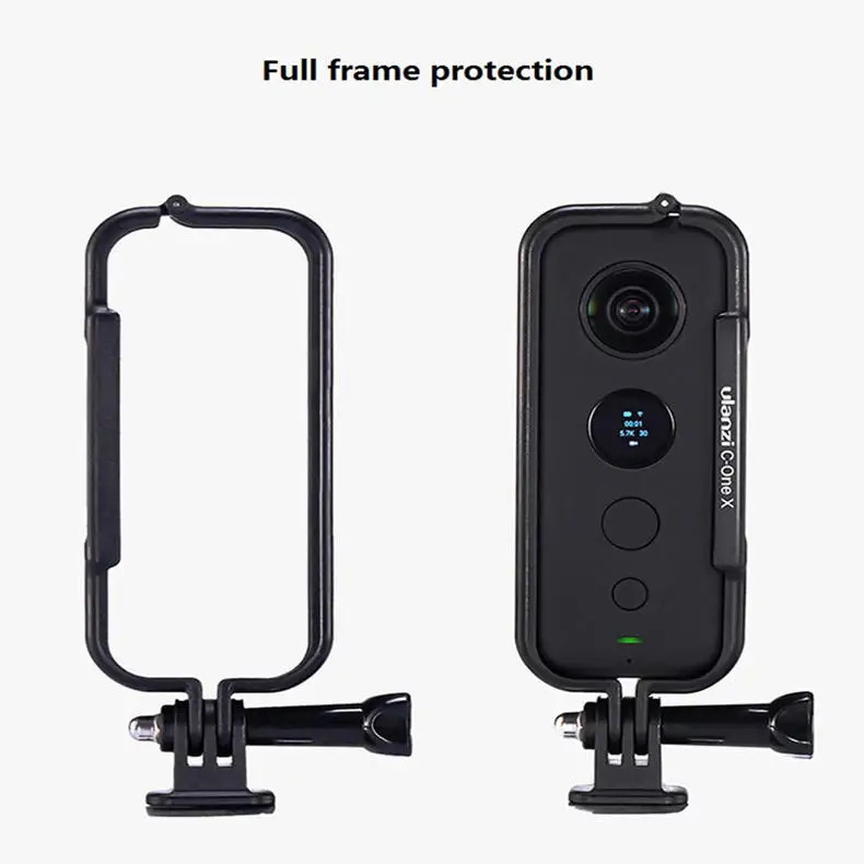 Защитная рамка для экшн камеры Insta360 One X GoPro интерфейс с защитной крышкой