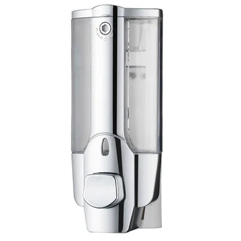 

350ml Soap Dispenser Wall Mounted Manual Shampoo Lotion Dispenser for Home Bathroom Hotel Bathroom Hardware WWO66