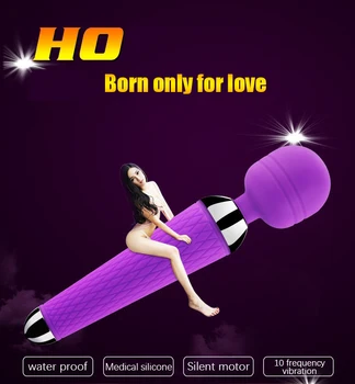 AV Vibrator Wireless Dildos Magic Wand for Women Clitoris Stimulator USB Rechargeable Massager Goods Sex Toys for Adults 18 4