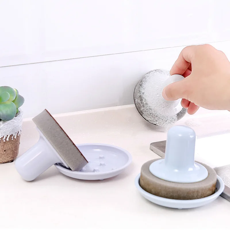 

2019productosEmery con mango cepillo de limpieza mejor venta suministros de limpieza de platos para el hogar cepillo de lavado