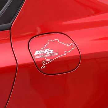 

Car Racing Nurburgring Fuel Tank Cap Stickers Decals For Seat FR Leon MK3 MK2 Ibiza 6J 6L Altea Ateca Toledo 2 3 1 4 Accessories