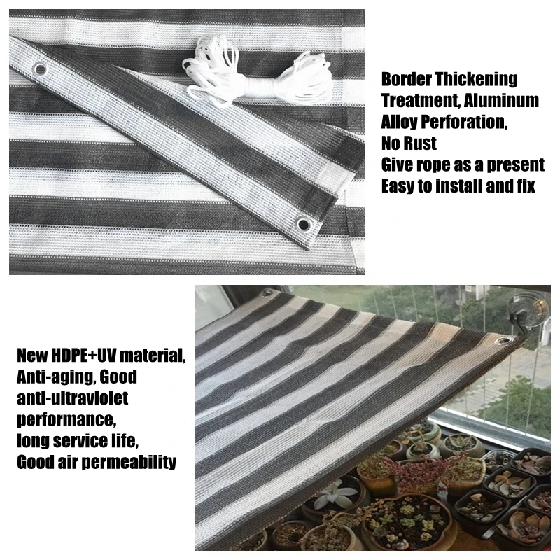 

Custom size 0.9x10m Anti-UV HDPE Sunshade Net Shading Net