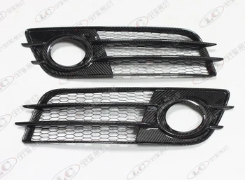 

Fit for Audi A4 B8 carbon fiber fog lamp cover fog frame