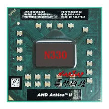 AMD Athlon II двухъядерный мобильный N330 2,3 ГГц двухъядерный двухпотоковый процессор AMN330DCR22GM разъем S1