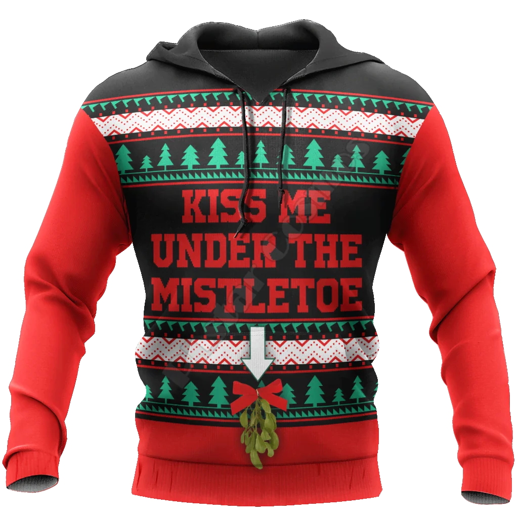 Kiss Me Under The Mistletoe 3d Printed 