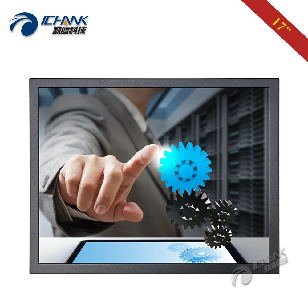ZB170TC-V59/17 дюймов 4:3x1024 1280 настенный металлический корпус HDMI VGAUSB Multi-function Сопротивление сенсорный монитор ЖК-экран дисплей