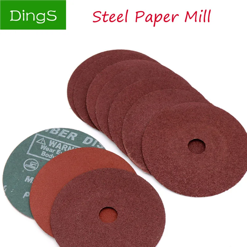 

5pcs 4 inch Dremel Accessories Round Sandpaper Polishing Sanding Discs Grinding Wheel for Cleaning Metal Rust Tool