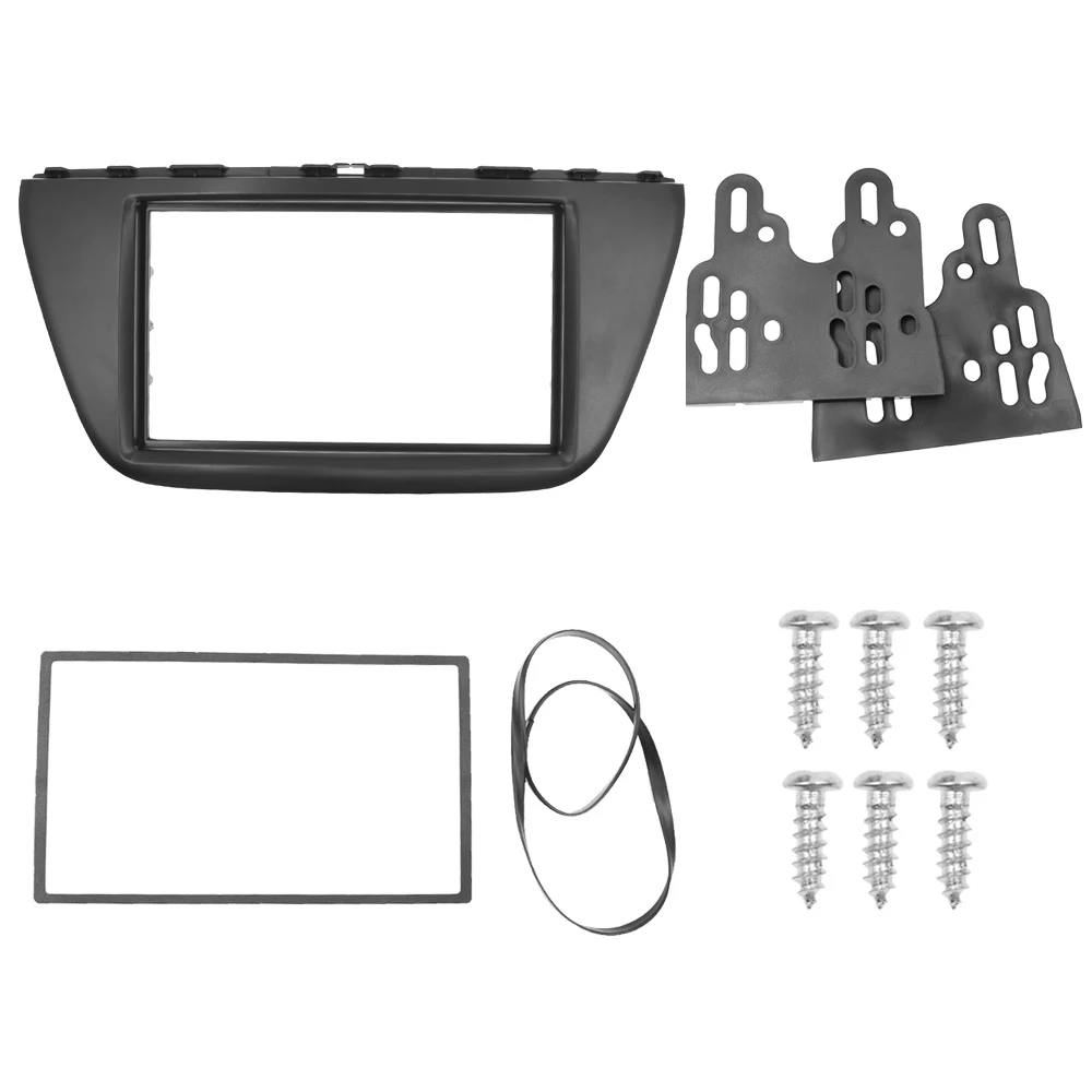 Двойная Рама 2Din для SUZUK SX4 S CROSS 2014 2 din комплект установки радиоприемника DVD