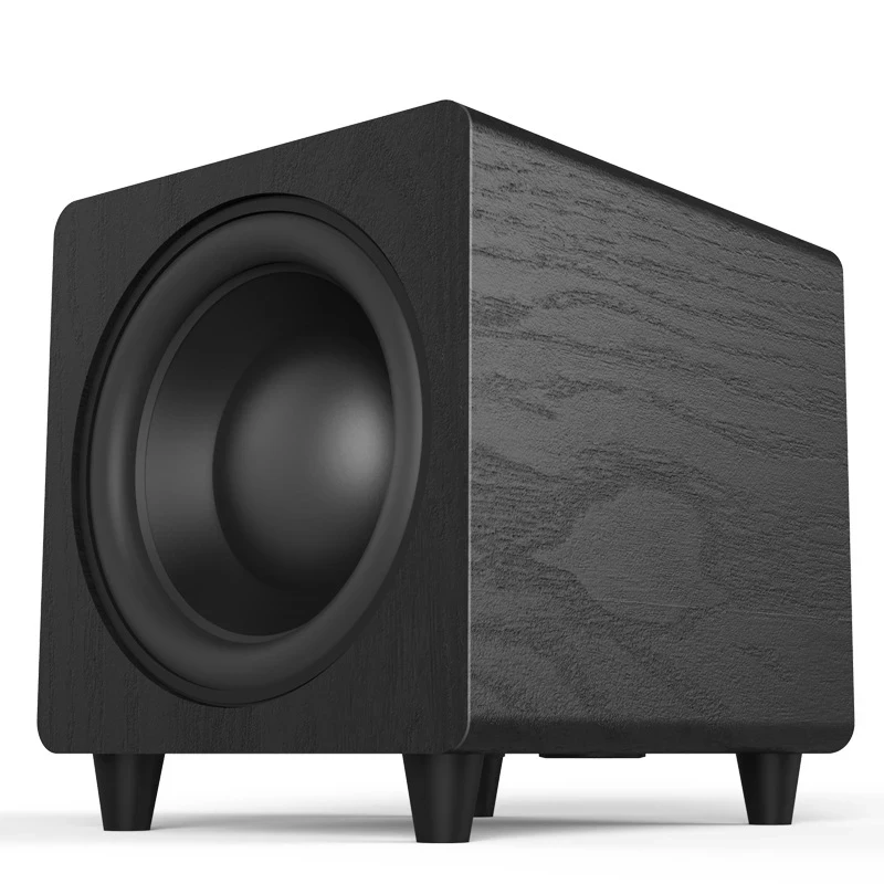 IBASS M10D 10-inch Wooden Active Subwoofer Speaker High Power 300W Powerful Subwoofer Heavy Bass Multimedia Music Center woofer speaker