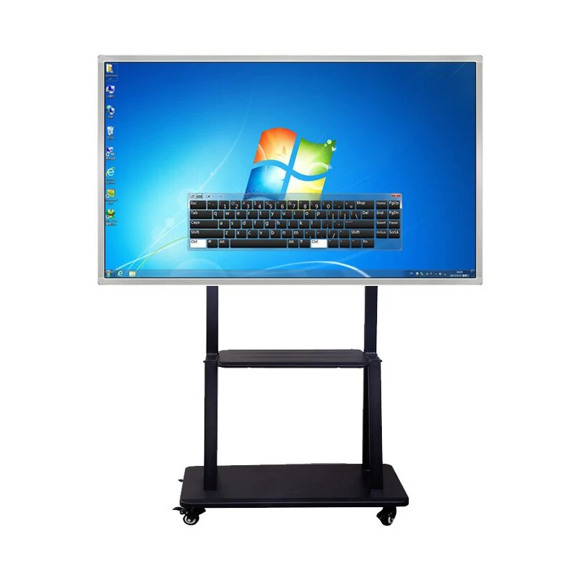 Soporte móvil para TV accesorio suelo para carrito, enseñanza para niños, pantalla táctil, 50 100 pulgadas|Soportes| AliExpress