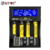 HTRC 4 Slots Battery Charger Li-ion Li-fe Ni-MH Ni-CD LCD Smart Fast Charger For 26650 6F22 9V AA AAA 16340 14500 18650 Battery ► Photo 1/6