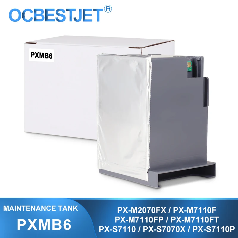 

PXMB6 чернильница отработанных чернил для Epson PX-M2070FX PX-M7110F PX-M7110FP PX-M7110FT PX-S7070X PX-S7110 PX-S7110P