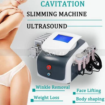 

2020 Newest Vacuum RF Skin Tightening Face Lifting 40K Cavitation Slimming Beauty Machine for Salon Spa Use