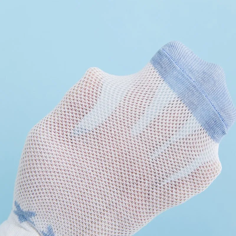 1 Pair Baby Soft Cotton Socks Newborn Infant Printing Comfortable Sock Toddler Kids Breathable Ankle Socks For 0-6 Years D0236