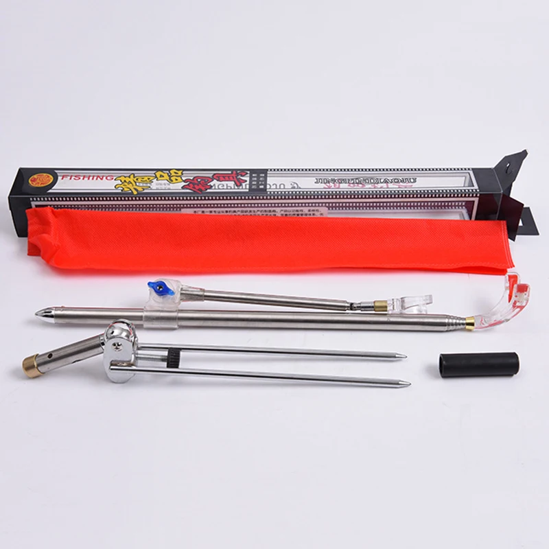 

1.5M/1.7M/1.9M/2.1M Steel Adjustable Support Foldable Holder Rack Ground Insert Fishing Rod Bracket For Holding Fishing Rod