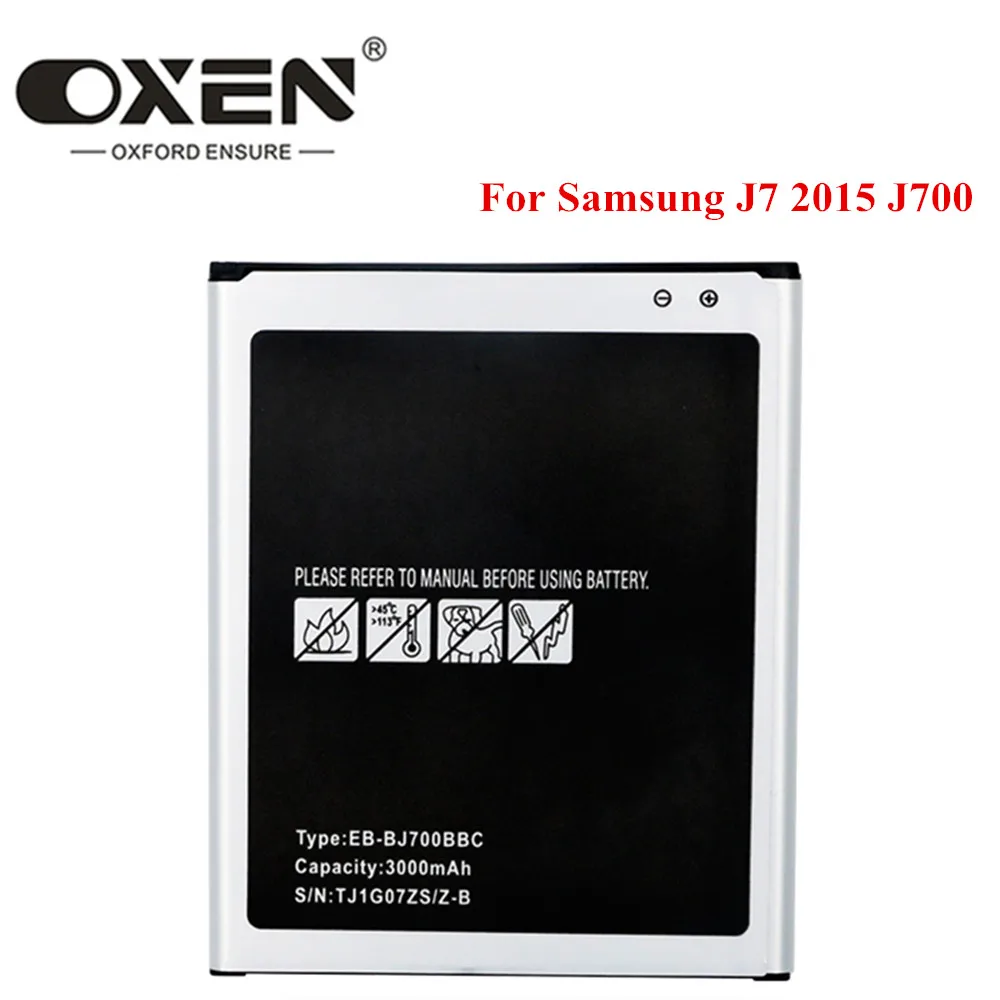 Оригинальный 3000 мА/ч EB BJ700BBC Батарея для samsung GALAXY J7 2015 J700 J700F J700M J700H J700T J700P On7 G600