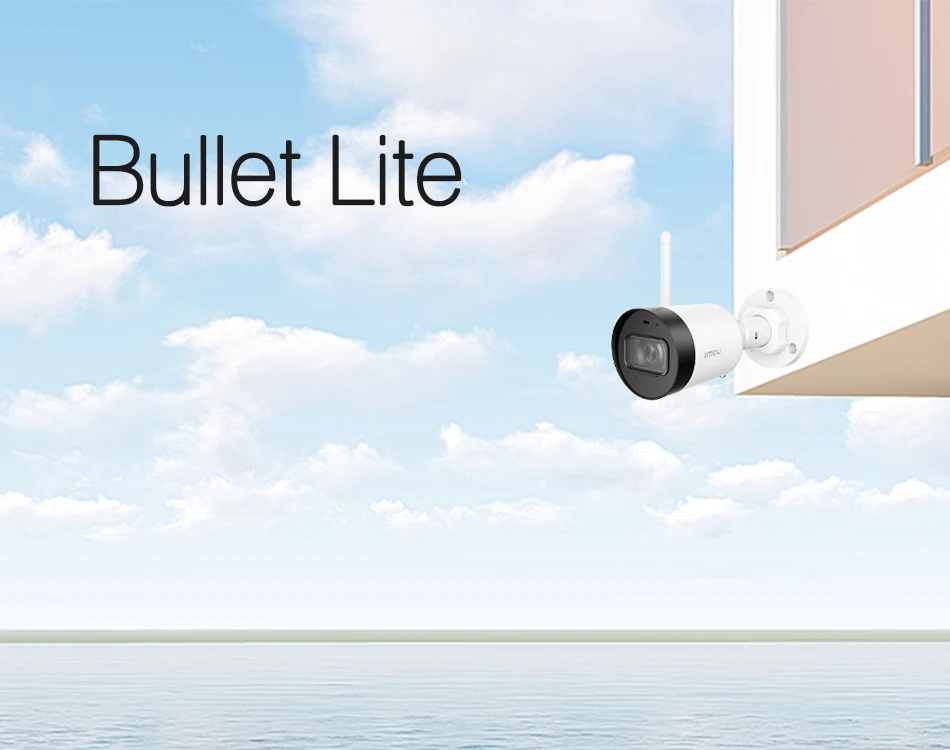 Dahua IMOU IPC-G22 IPC-G42 Bullet Lite 2MP 4MP Wifi камера H.265 беспроводная камера облачная Sd карта Хранения Встроенный микрофон IP67