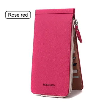 

Hot Women Men Lady Wallets Purse Multifunction PU Zipper Buckle For Mobile Phone Money Card K2