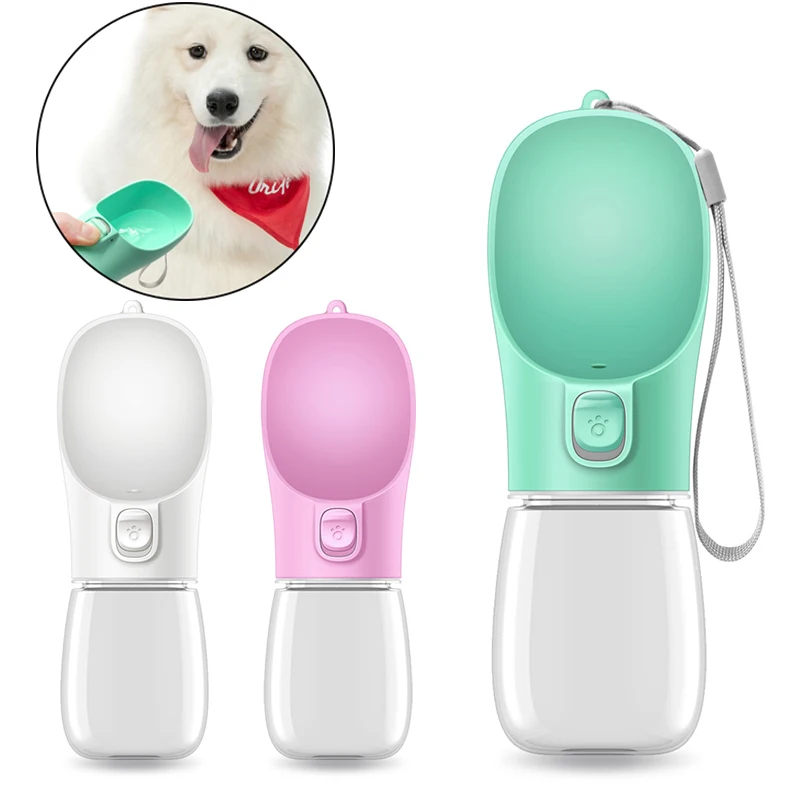 Portable Pet Dog Water Bottle Small Large Dogs Travel Puppy Cat Drinking Bowl Outdoor Pet Water Dispenser Feeder