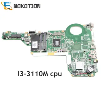 

NOKOTION 729843-501 729843-001 DAR62CMB6A0 laptop motherboard for hp Pavilion 15 17 15-E 17-E SR0N2 I3-3110M onboard HM76 DDR3