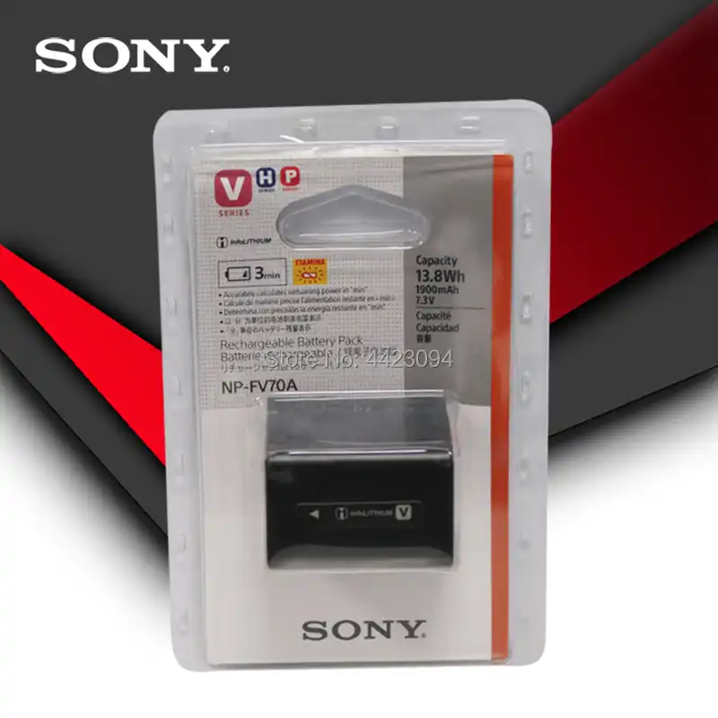 Sony Original Np Fv70a Np Fv70a Camera Battery For Sony Ax700 Ax45 60 Ax100e Axp55 Digital Batteries Aliexpress
