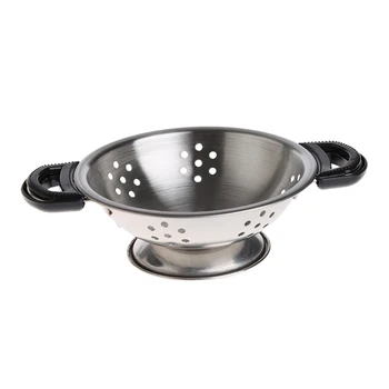 

20Pcs Stainless Steel Pots Pans Cookware Miniature Toy Pretend Play Gift For Kid 72XC