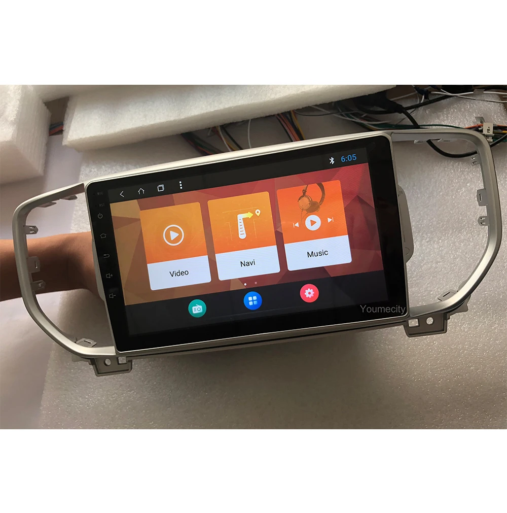 2G + 32G mutilmedia Android 8 1 автомобильный dvd плеер gps для KIA sportage 2016 2017 ПК навигация стерео