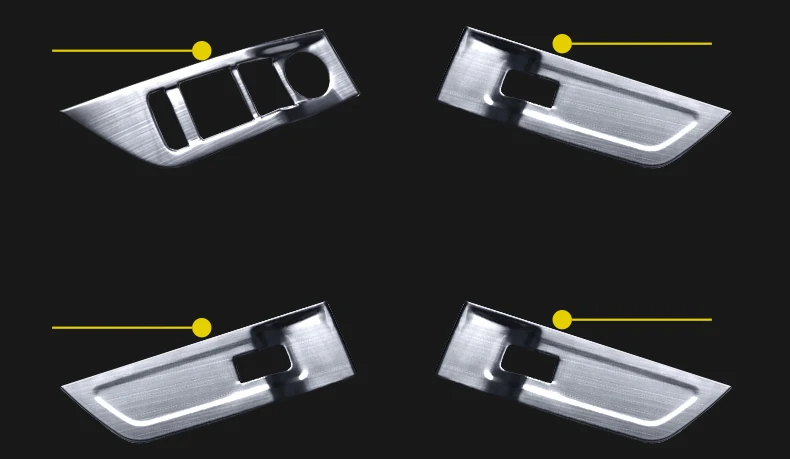 Lsrtw2017 Нержавеющая сталь автомобиля для панели управления окон для Skoda Superb интерьерные аксессуары для формовки