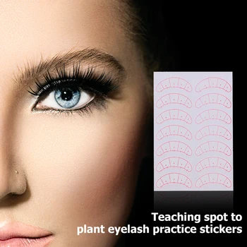 

Eyelash Graft Positioning Stickers with Wide Scope of Application Simplicity Patch Lashes Extension Practice Training Pads