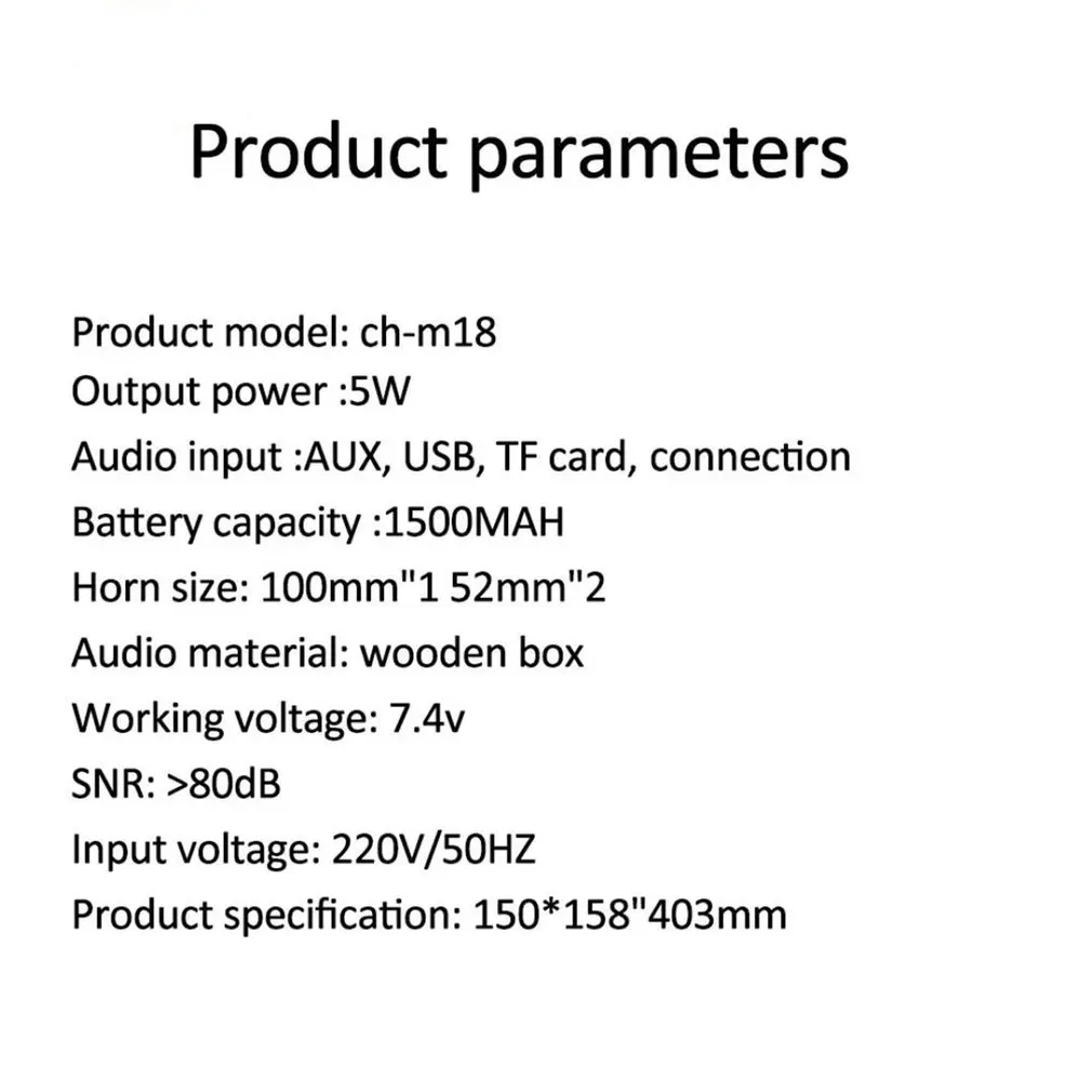 M17 беспроводной Bluetooth ударный динамик бас мобильный мощный беспроводной стереофонический динамик Hi-Fi саундбокс для ПК телефона