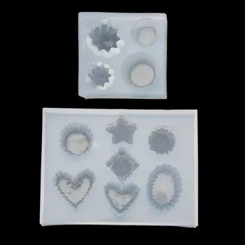 

Simulated Food All Shapes Mini Cake Cup Silicone Resin Mold Jewelry Making Tools Dried Flower Resin Decorative DIY Hand Crafts