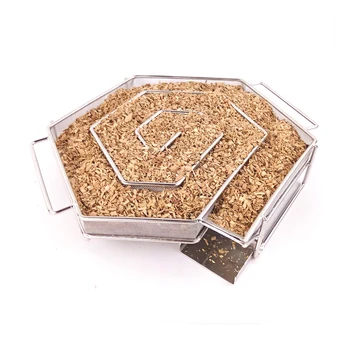 

Cold Smoke Generator for Salmon Bacon BBQ Hot or Cold Smoking Mesh Basket Pellet Smoker Gas Grill Barbecue Grill Tool