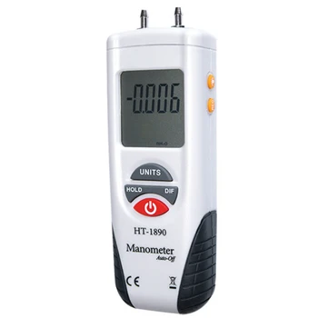 

Measurement Practical Portable Air Pressure Digital HT-1890 High Accuracy Tester Gauge Weatherglass Tools Handheld Manometer