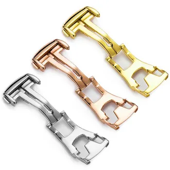 

16mm/18mm Stainless Steel Buckle Watch Band Clasp for Omega Seamaster Planet Ocean Watch Clasp Repair Parts