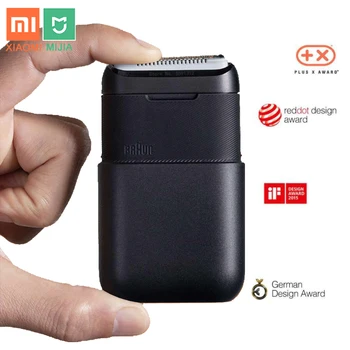 

Xiaomi Mijia Braun Electric Razor 2 Blade Shaver USB Rechargeable Smart Mini Wet Shaving Washable Beard Trimmer Mens Shavers