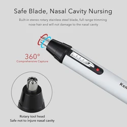 3 in1 Safety Product Shaving Machine Face Care Electric Nose Ear Trimmer For Men Shaver Rechargeable Hair Removal Eyebrow Trimer