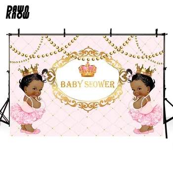 

DAWNKNOW Princess Vinyl Photography Background For Baby Wall Photo Shoot Backdrop For Christmas Photo Studio lv691