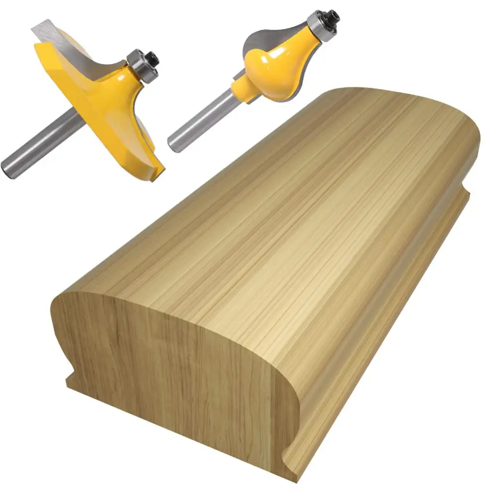 2 шт. 8 мм хвостовик Thumbnail& бисером 2 бит поручни маршрутизатор Набор бит линия нож деревообрабатывающий режущий шип резак для деревообработки инструменты