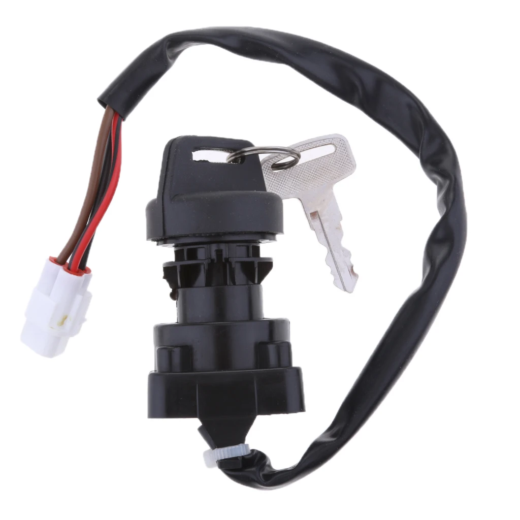 MagiDeal Black Ignition Key Switch For Suzuki LTZ400 Quadsport Z400 09-14