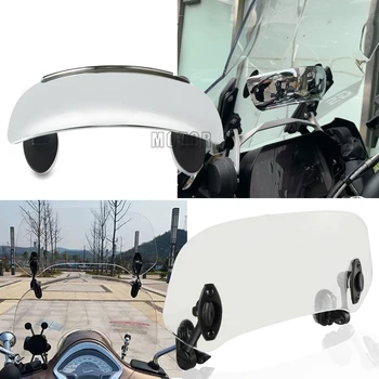 

Motorcycle Windshield Risen Adjustable Wide-angle Rearview Mirror For YAMAHA FJR1300A AS XT 1200 660 Z TMAX 560 530 500 BMW KTM
