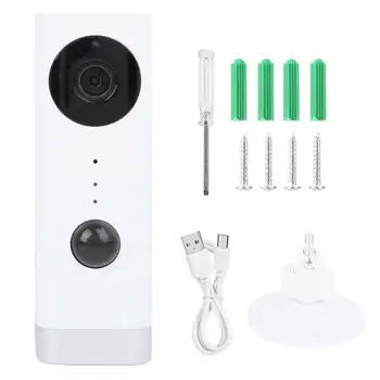 

1080P WiFi Camera Motion Detection 166 Degrees Wide Angle 2-Way Audio Monitor for Home Security