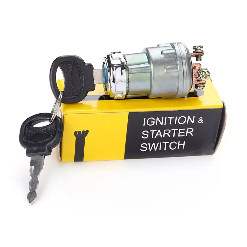 Universal Car Boat 12V 4 Position Ignition ON /OFF /Start Switch Lock with 2 Keys for Petrol Engine Farm Machines | Автомобили и