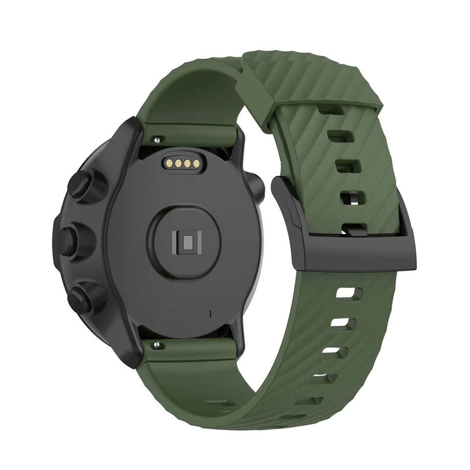 Bracelet De Montre En Silicone 24 Mm Pour Montre Connectée