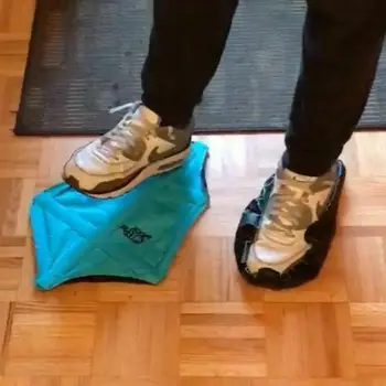 

1 Pair Automatic Lazy Shoe Covers Reusable Hand Free Rain Boots Overshoes Durable Portable Waterproof Shoe Protector Accessories