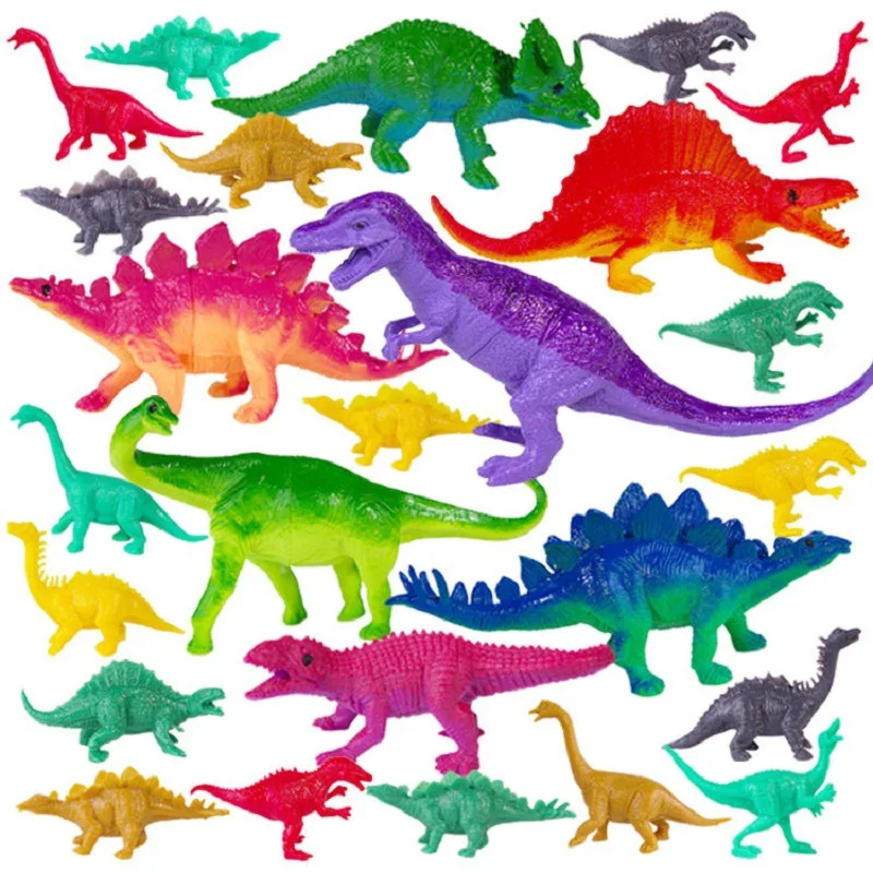 

Jurassic Model Children Model Static Dinosaur Animal Toy Sets Gift Dinosaur Rubber Dinosaur