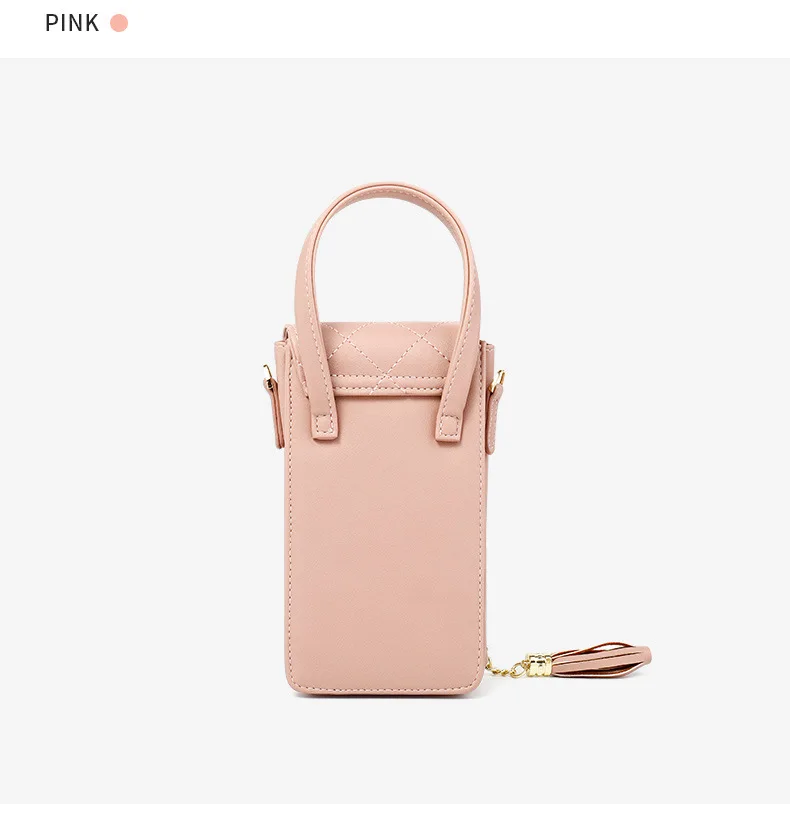 Модная сумка через плечо с кисточками для мобильного телефона для женщин, маленькая сумочка, Женский Длинный кошелек, сумка для мобильного телефона с буквами
