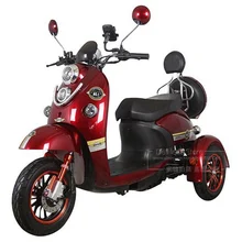 Мода bycicle 2 человек для взрослых fatbike трехколесный велосипед красный мотоцикл 3 колеса подвижность e скутер мотоцикл мото Электрический велосипед Ebike